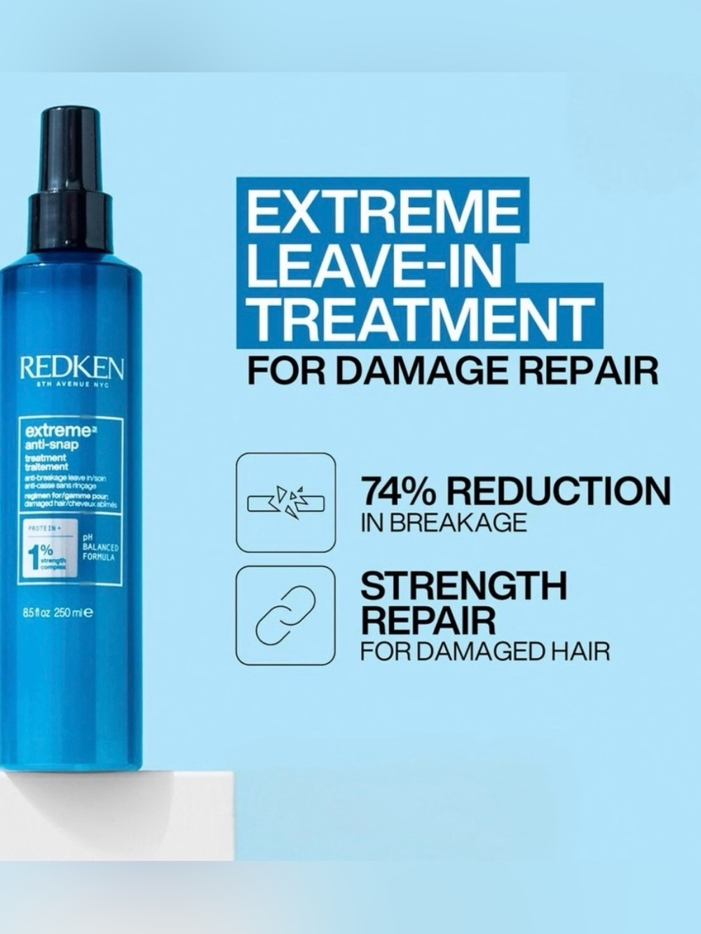 REDKEN Extreme Anti-Snap Leave In Treatment - Picture 6 of 10
